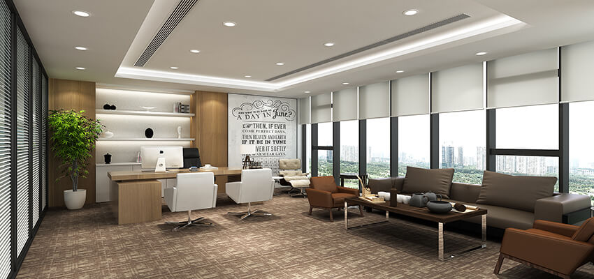  上海總經理辦公室裝修設計輪播圖 